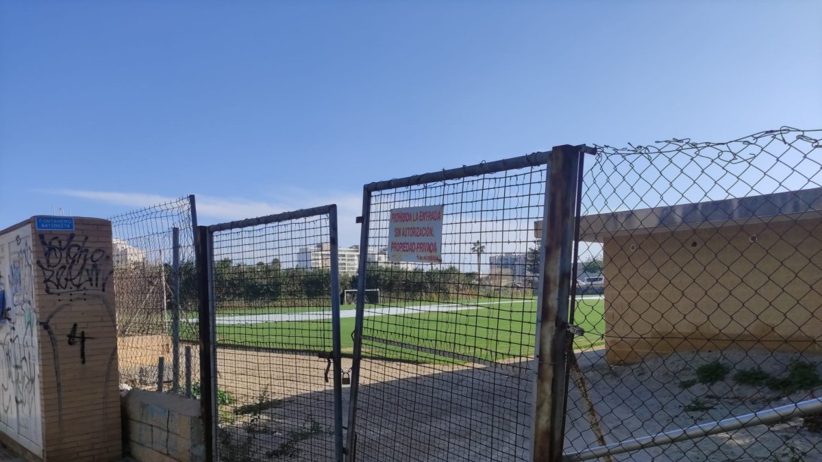 El campo de la Vega presenta un aspecto lamentable.