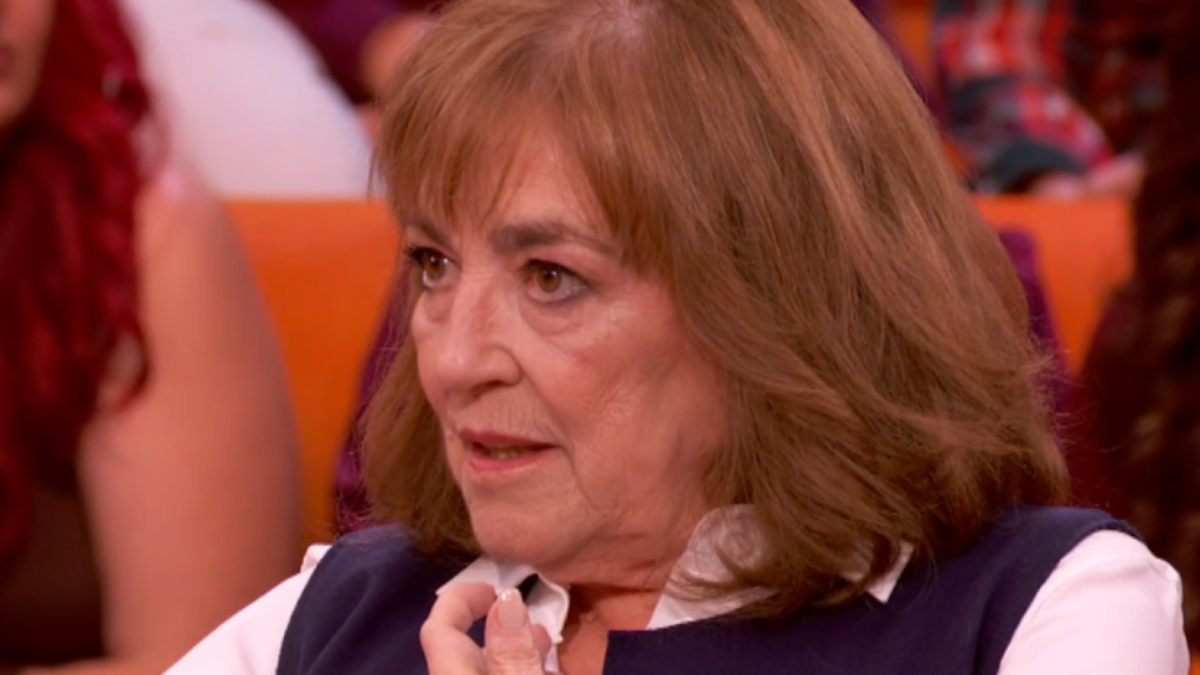 Carmen Maura, durante su intervención en el programa “No sé de qué hablas”, de La 1 de TVE.