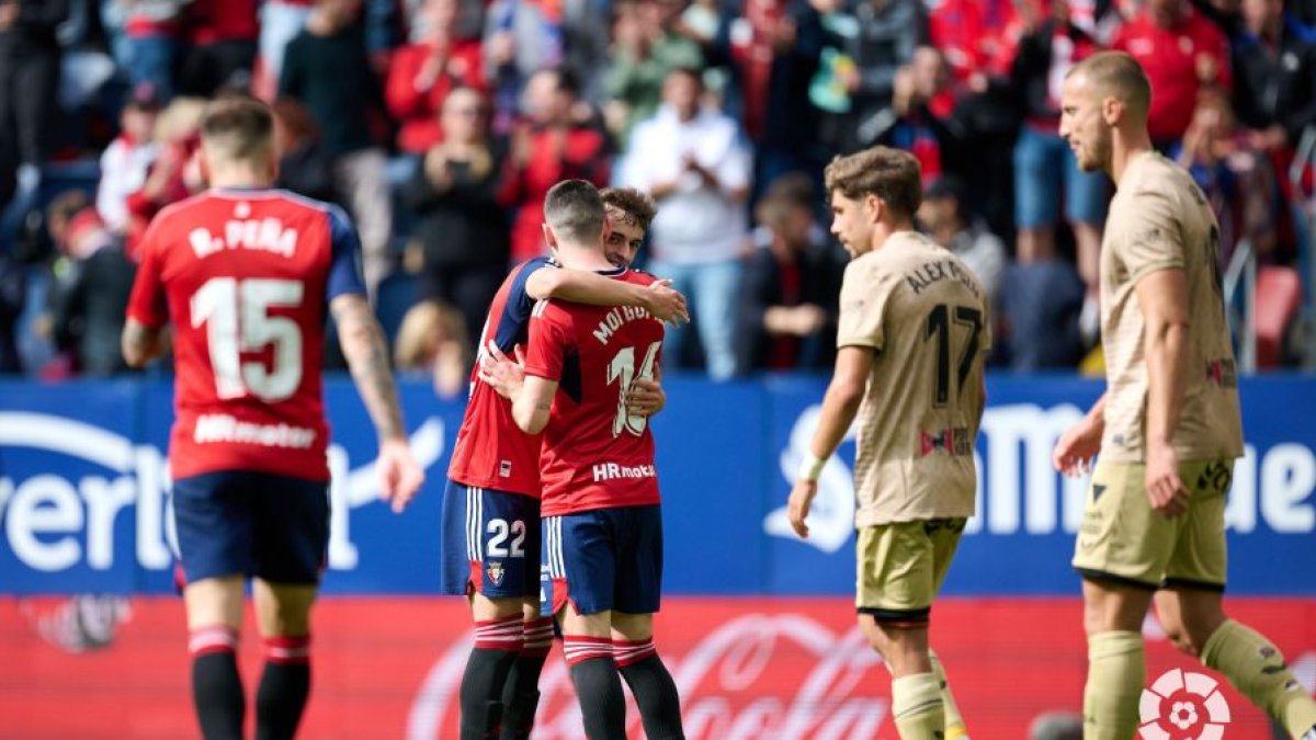 La pasada temporada la visita a Pamplona se saldó con una derrota.