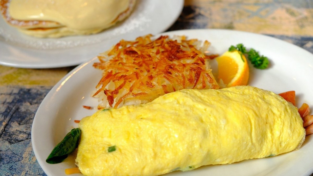 Tortilla de judías verdes.