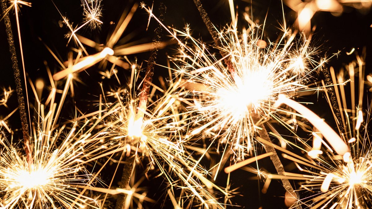 Imagen de fuegos artificiales.