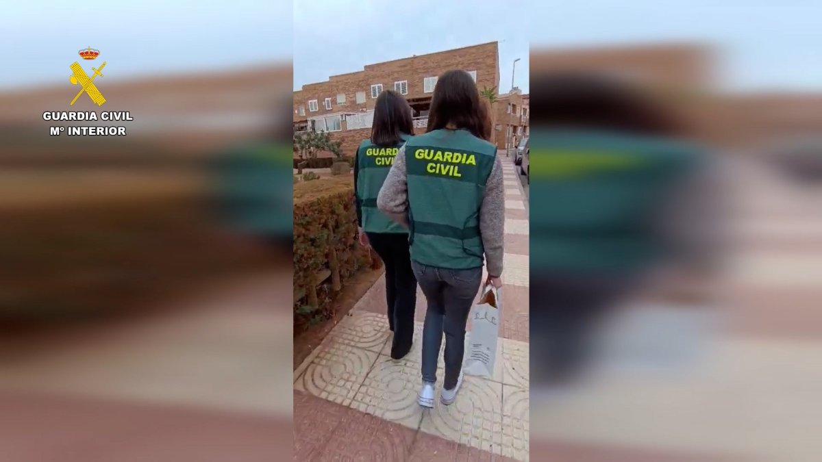 Agentes de la Guardia Civil.