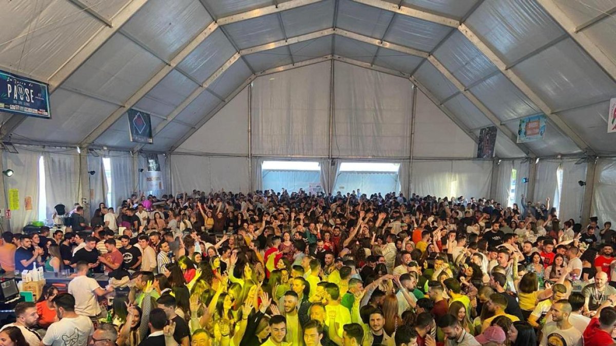 Fiesta de la Primavera en Campohermoso en una edición anterior.