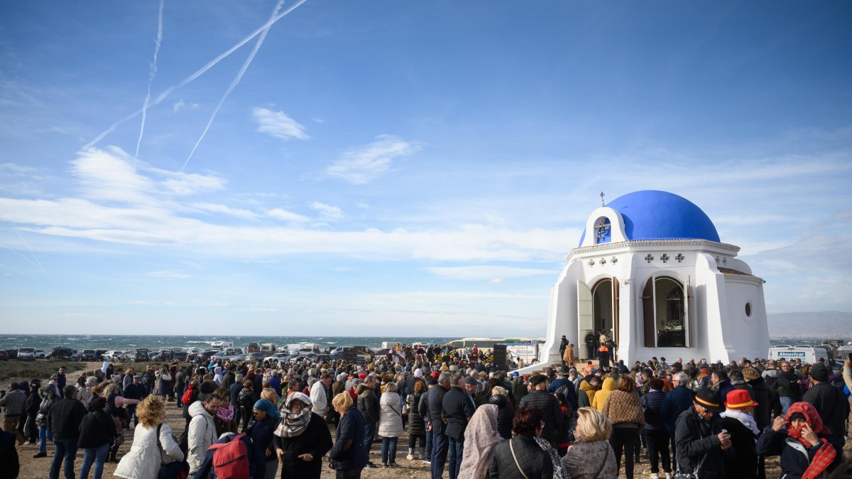 Imagen de archivo de una romería a Torregarcía.