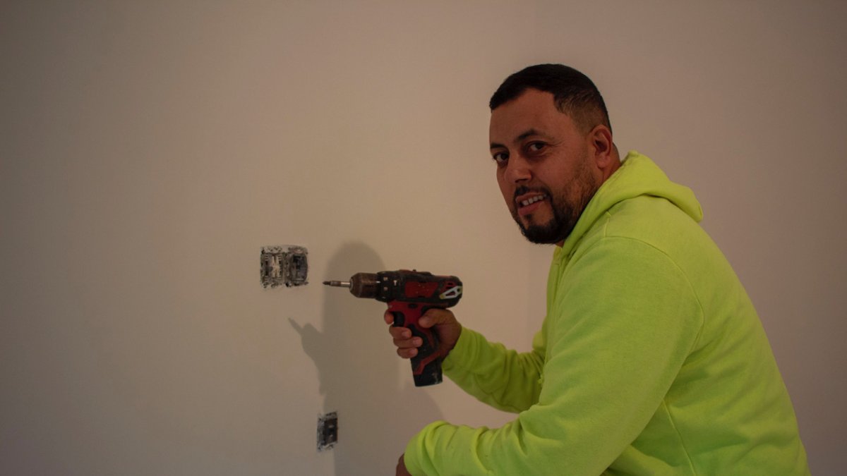 Nourdine Hamman Azarkan es empresario de la construcción.