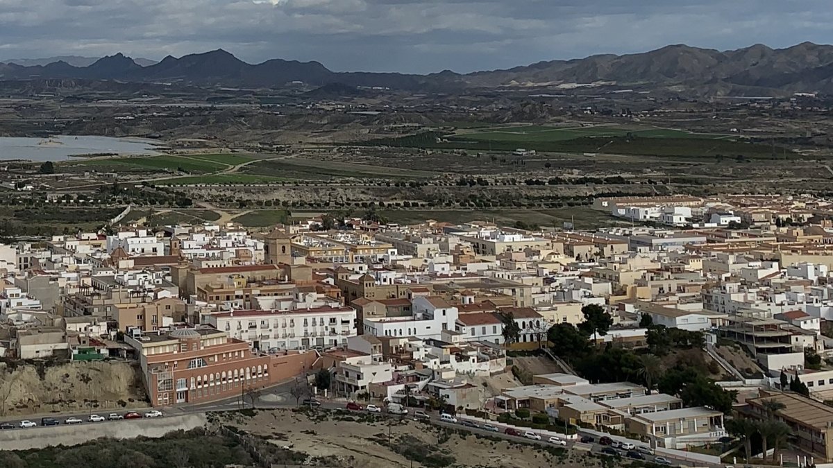 Vista panorámica del municipio de Vera.