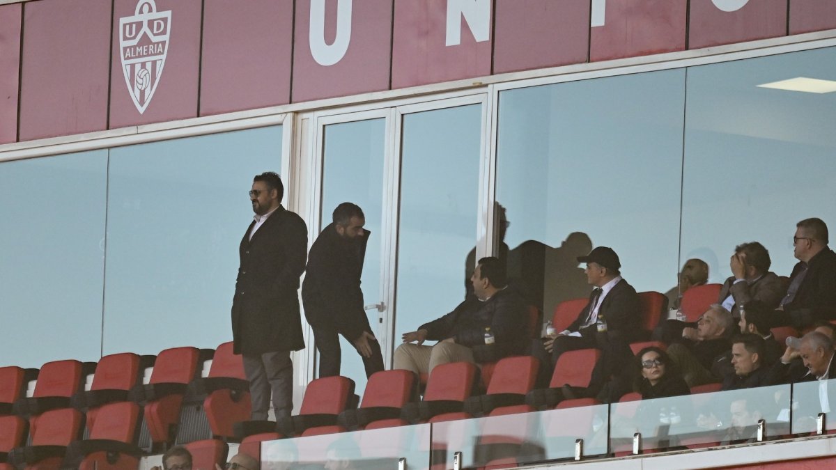 Mohamed El Assy en su \'tour\' por los palcos del Mediterráneo.