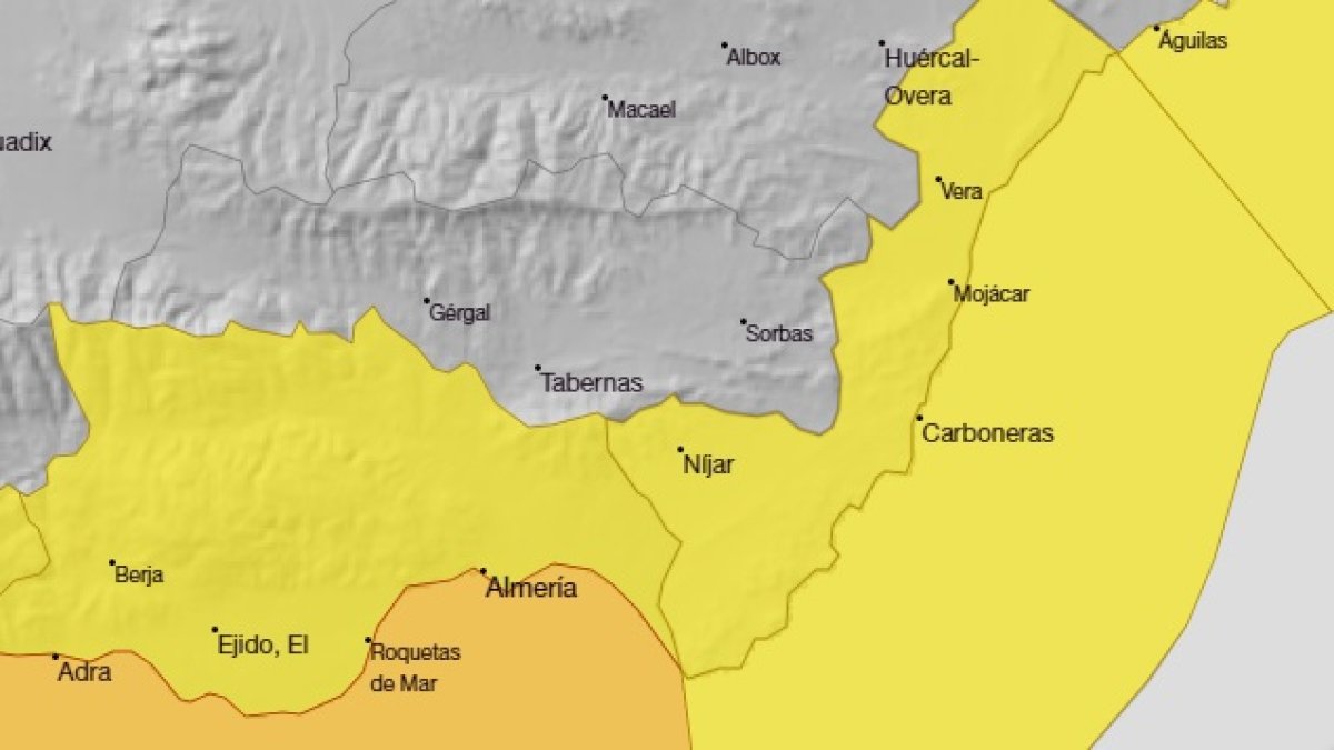 Avisos de la Aemet para este viernes 19 de enero.