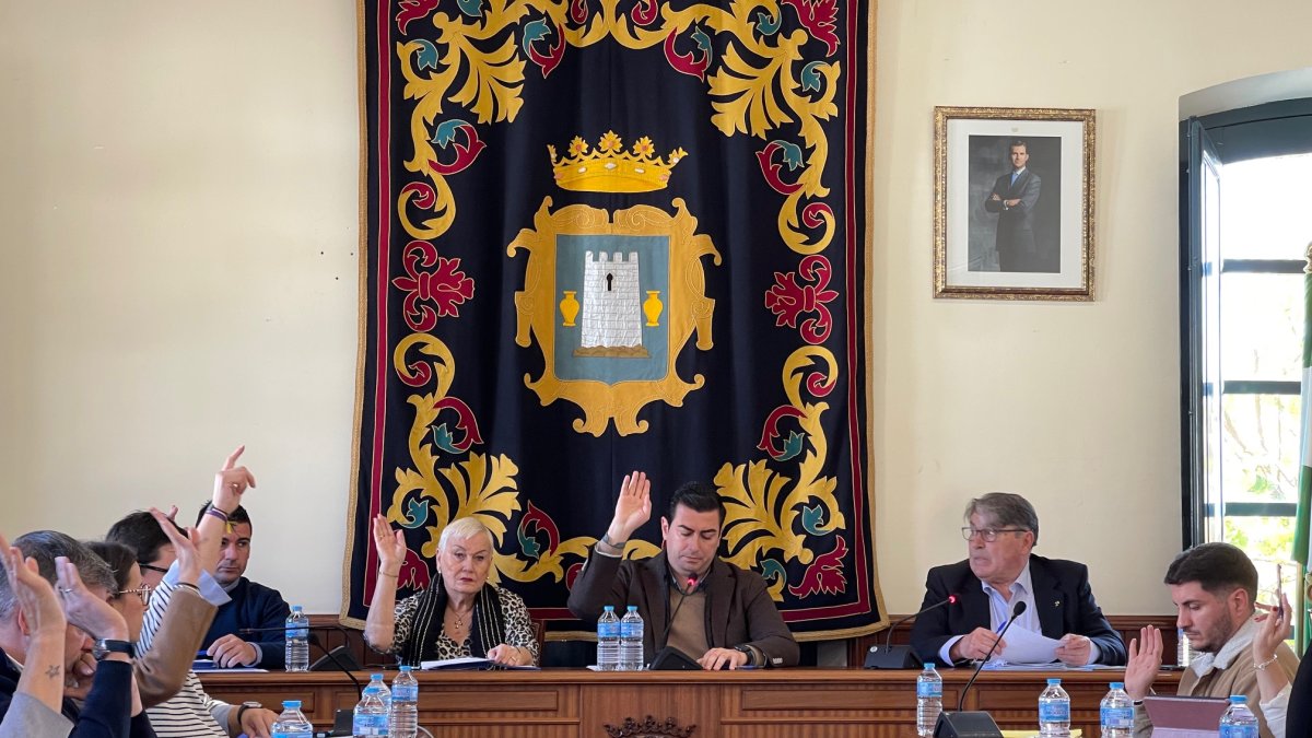 Pleno de este jueves en el Ayuntamiento de Níjar.
