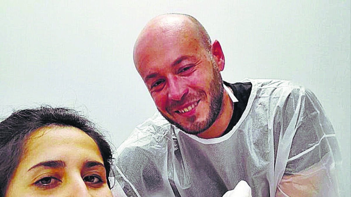 Imagen del primer nacimiento del pasado año 2023 en el Hospital Universitario Torrecárdenas.