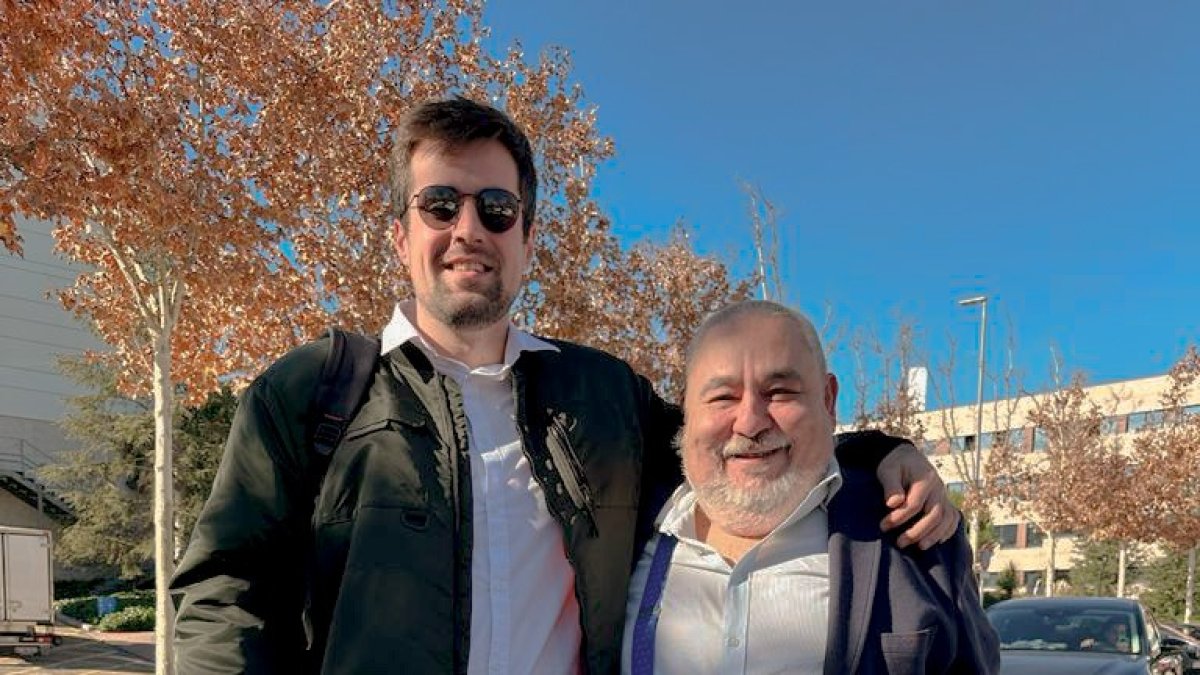 José López, junto a su socio, Alberto Blanco.