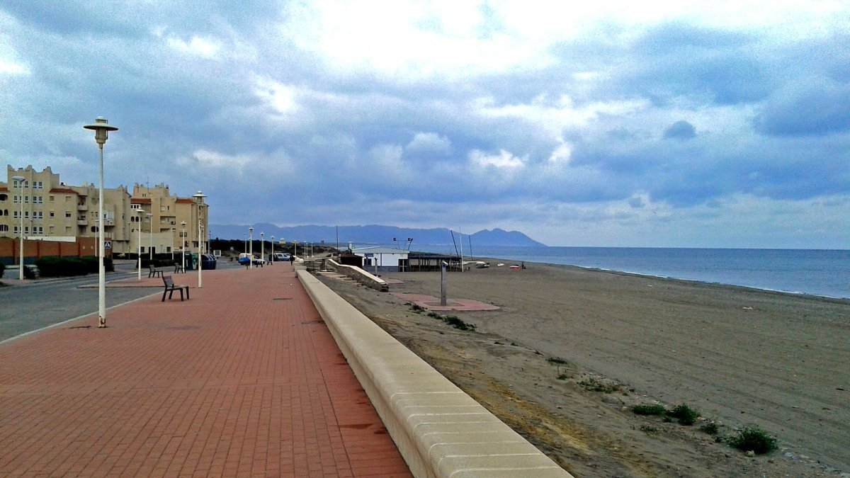 El paseo marítimo de Costacabana.