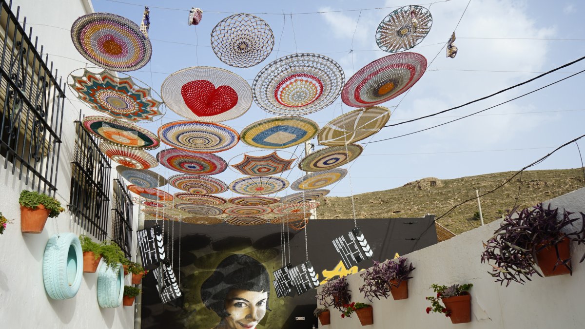 Una estampa de la Villa de Vícar.