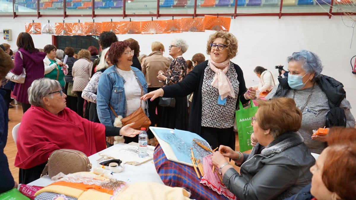 Asistentes al Encuentro de Bolilleras.