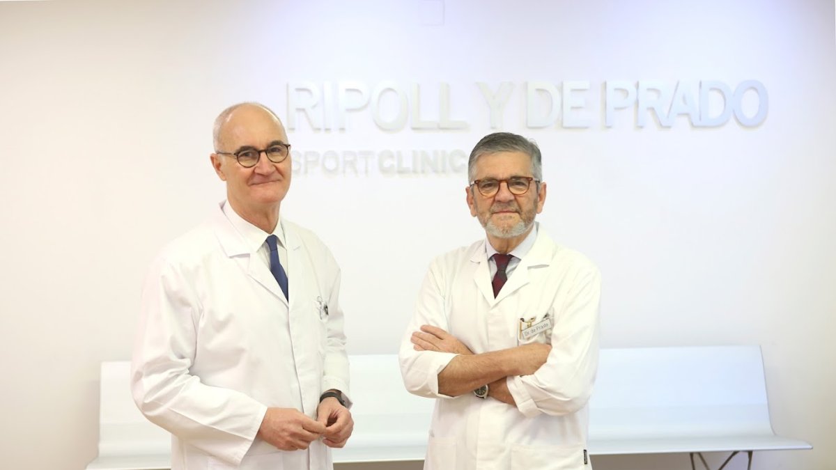 Luis Suárez será operado este miércoles por los doctores Ripoll y De Prado.