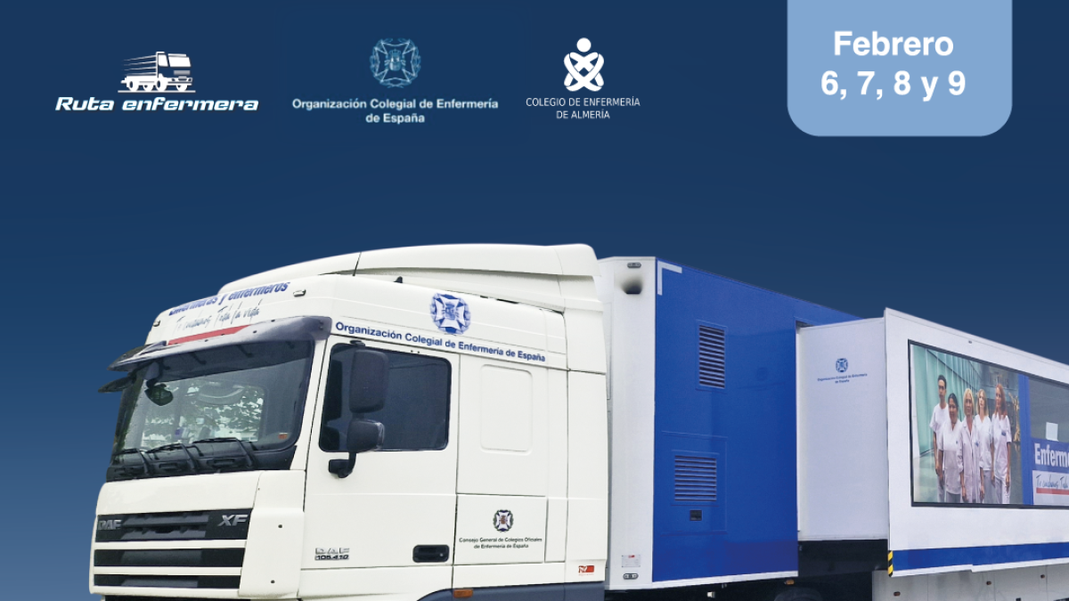 Cartel de la \'Ruta Enfermera\'.