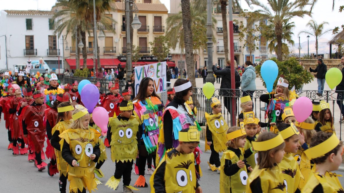 Imagen de una edición anterior del carnaval albojense.