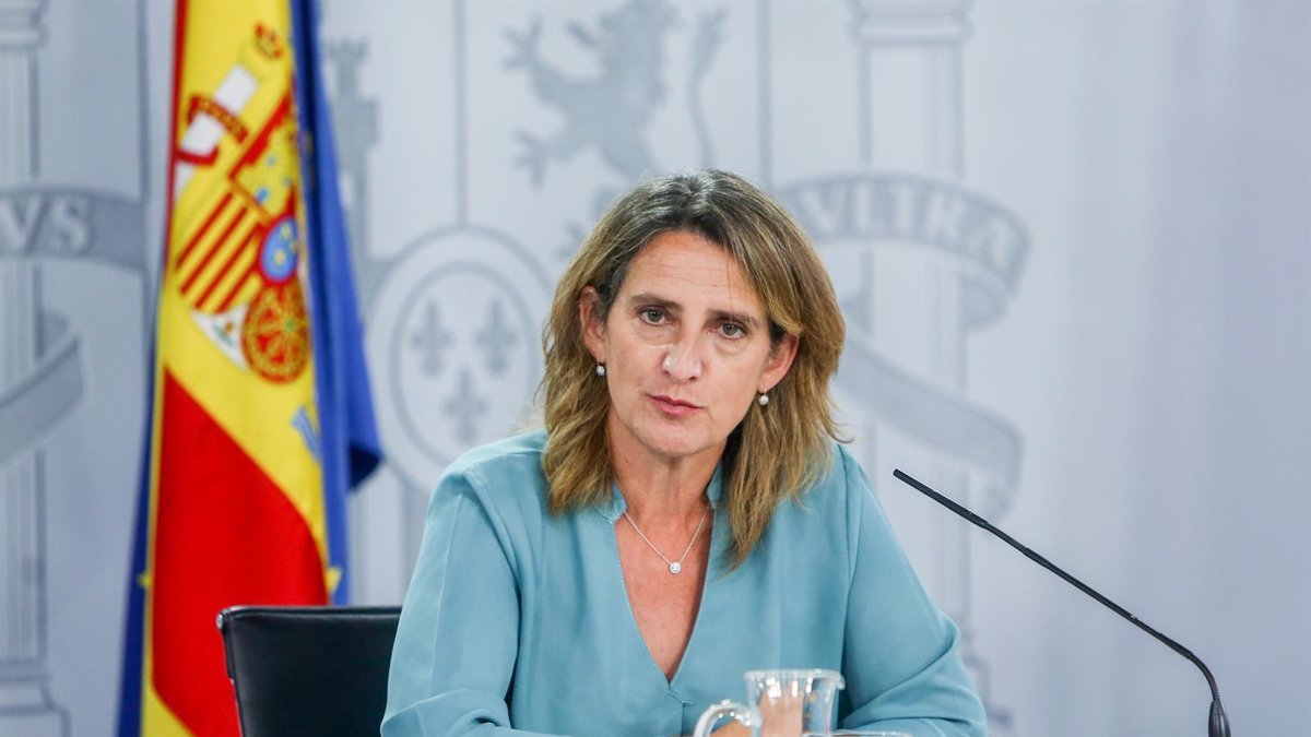 La ministra Teresa Ribera.