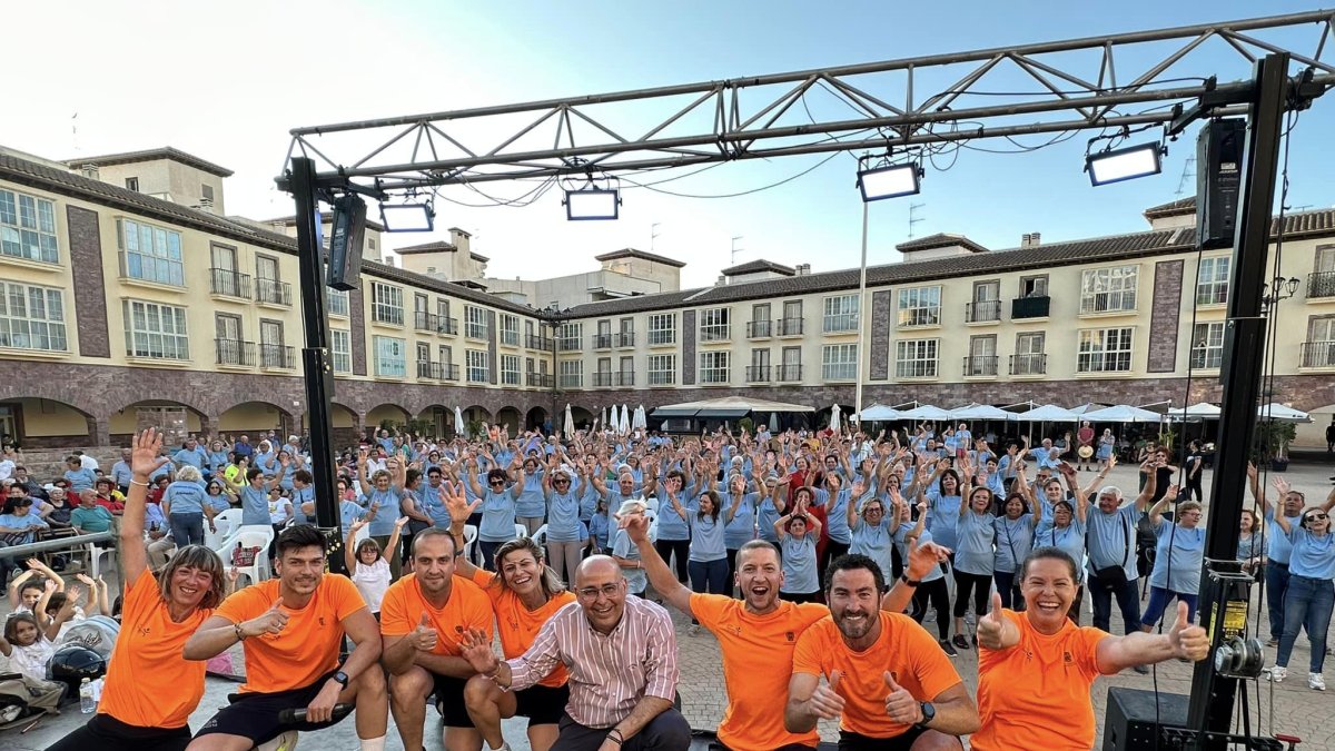 Archivo de uno de los eventos deportivos huercalenses.