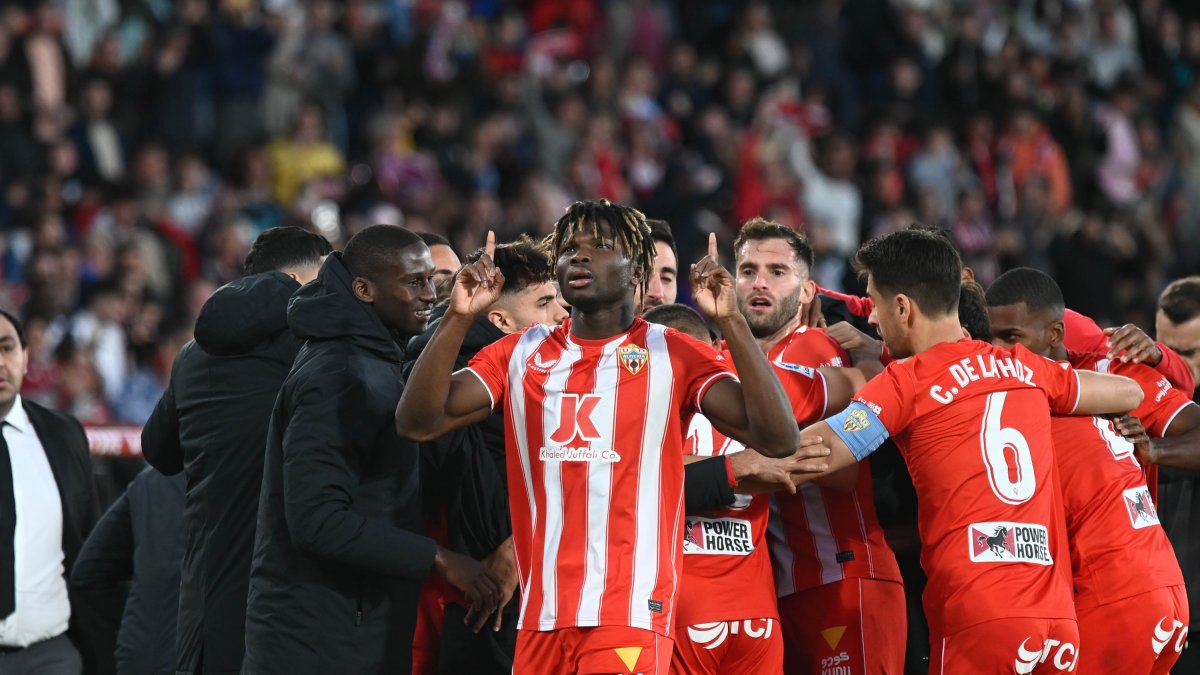 El Almería se impuso en la jornada 23 del pasado curso al Barça con gol de El Bilal Touré.