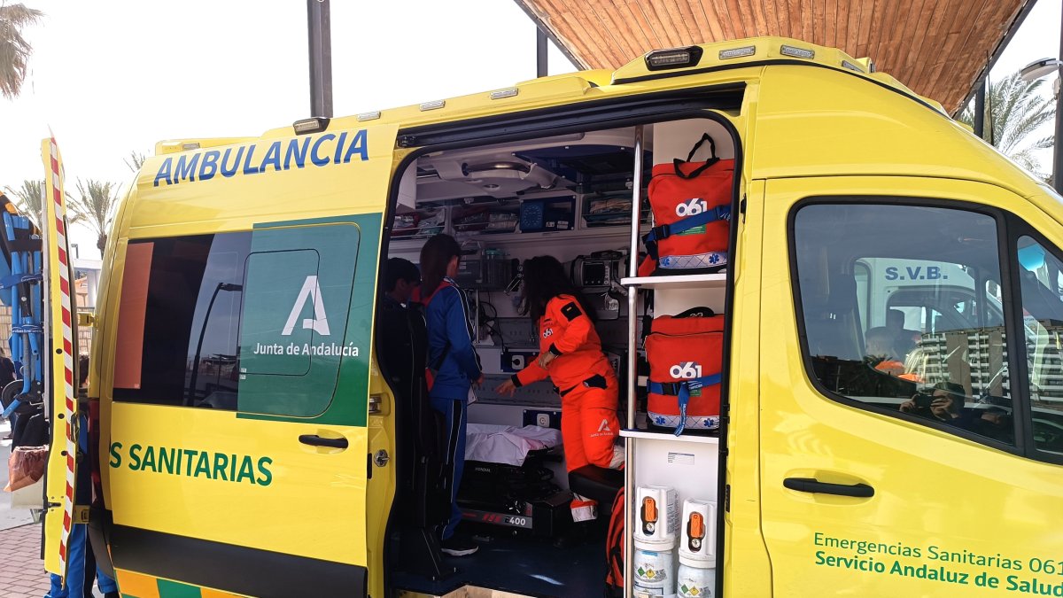 Imagen durante el acto institucional del Día Europeo del 112 celebrado esta mañana en Almería.