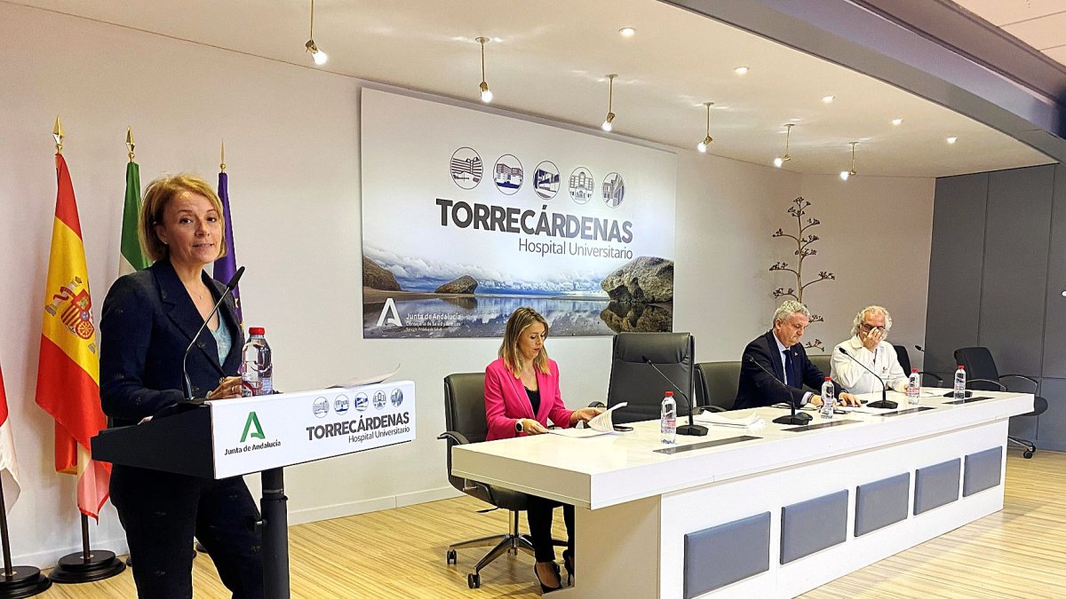 Presentación del balance en Torrecárdenas.