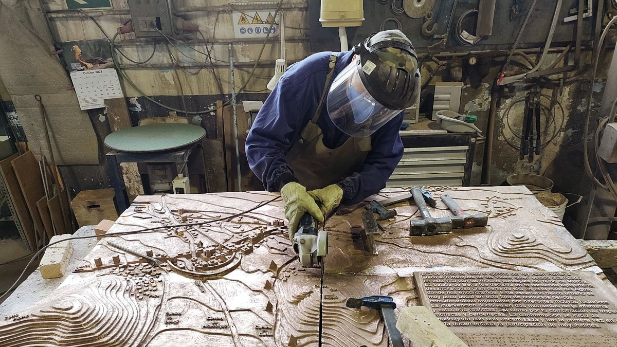 Relieve de la batalla de Berja.