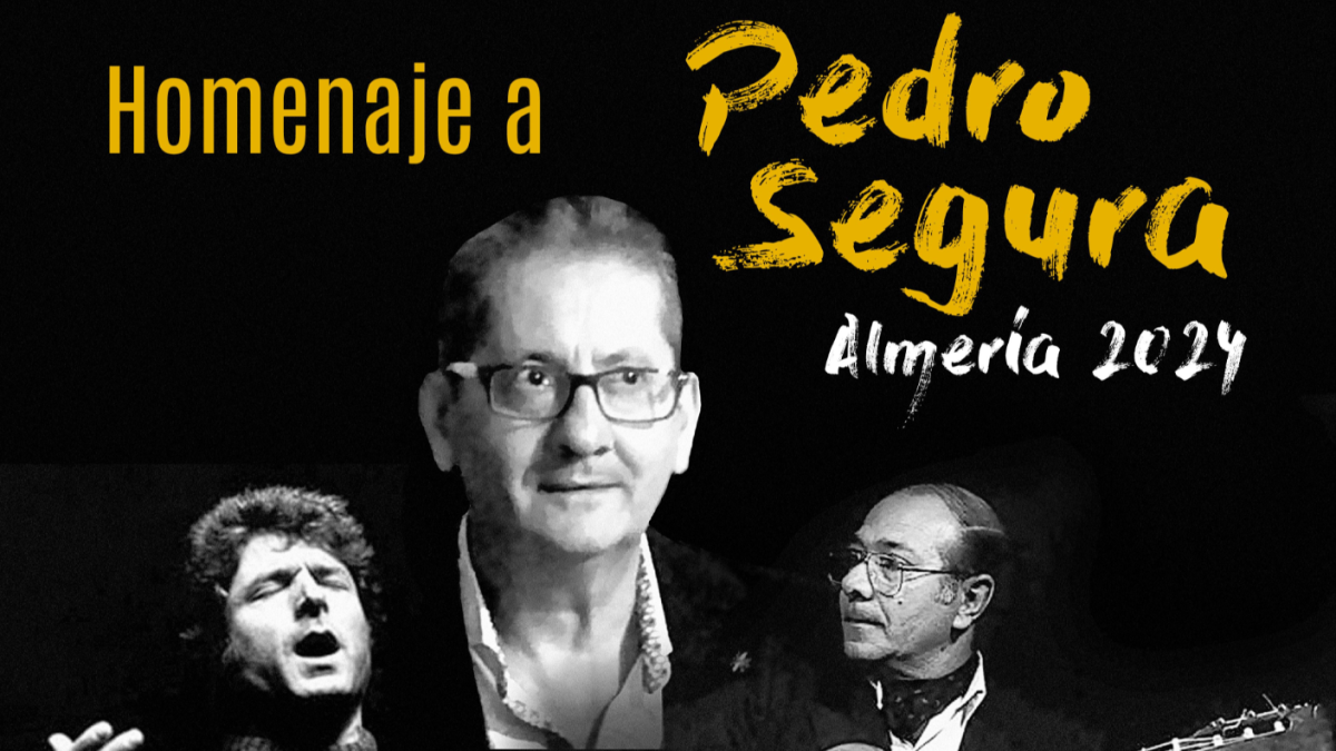 Cartel del concierto homenaje a Pedro Segura.