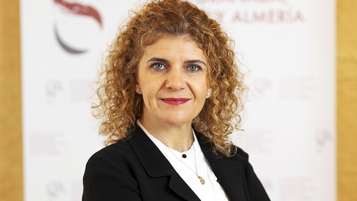 María José Vivas, delegada en Almería del Colegio de Gestores Administrativos.