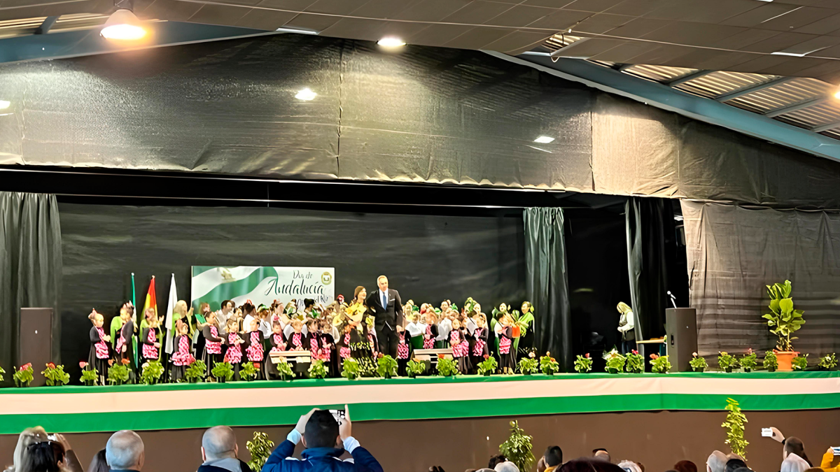 Un momento de la celebración del 28F del año pasado.