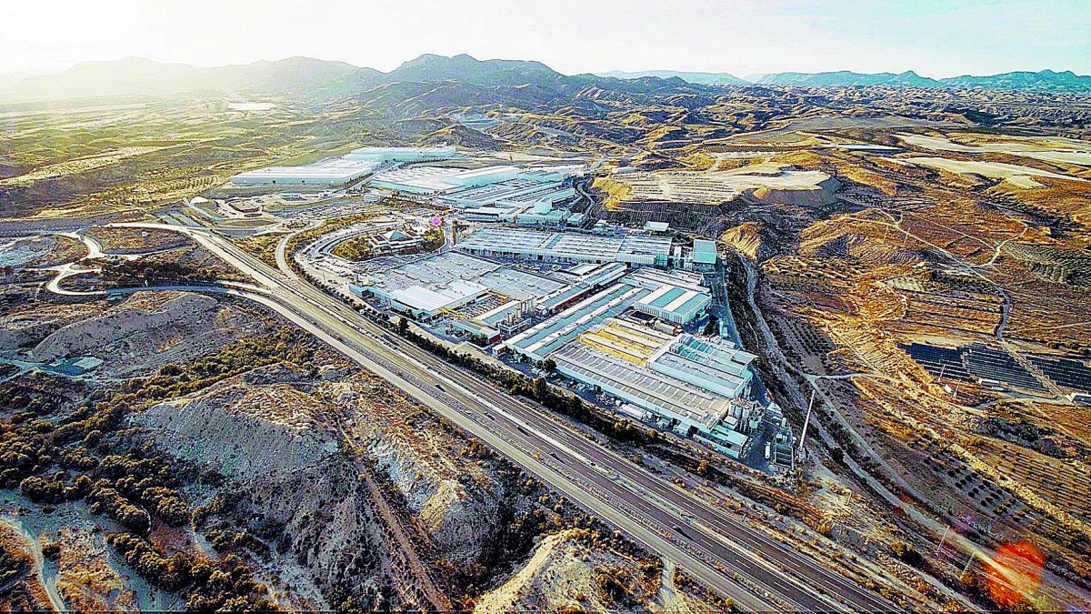 Instalaciones de Cosentino.