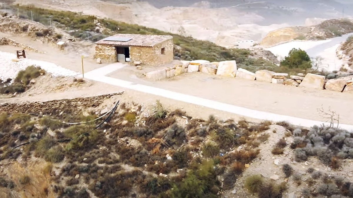 Inmediaciones de la cantera Hoyos del Tío Amador.