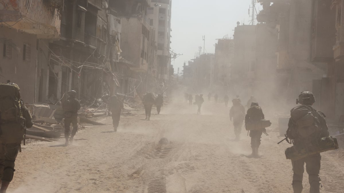 El Ejército de Israel durante una incursión en el sur de la Franja de Gaza.