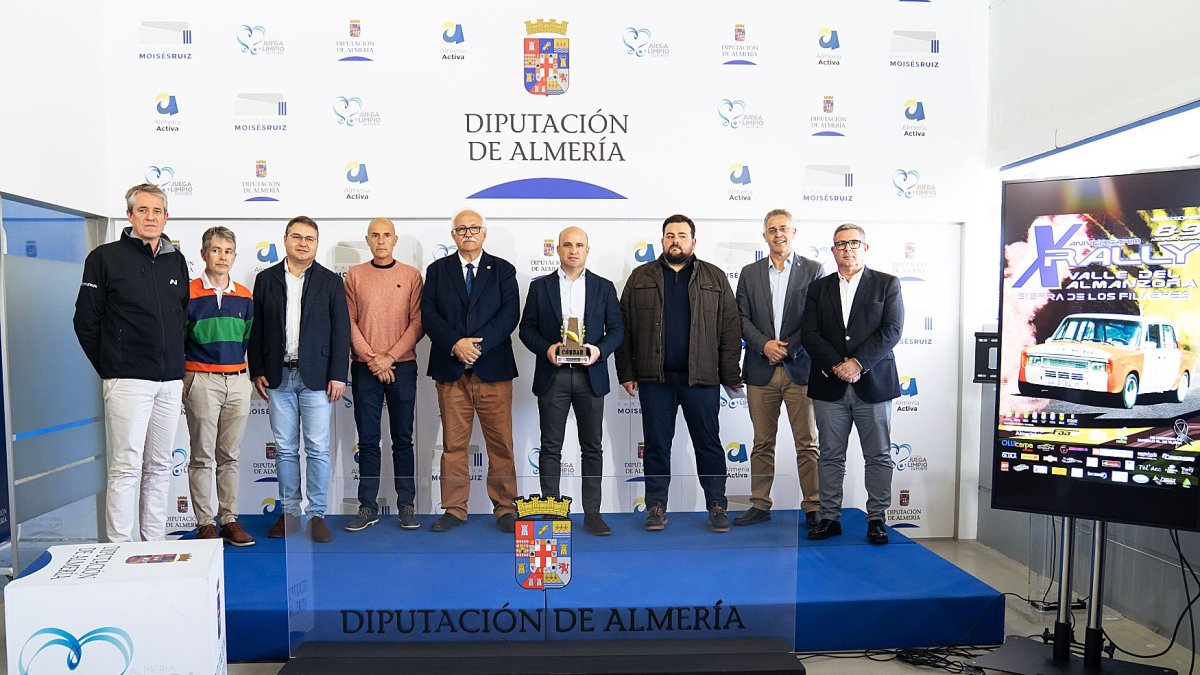 Presentan la décima edición del Rally del Valle del Almanzora.
