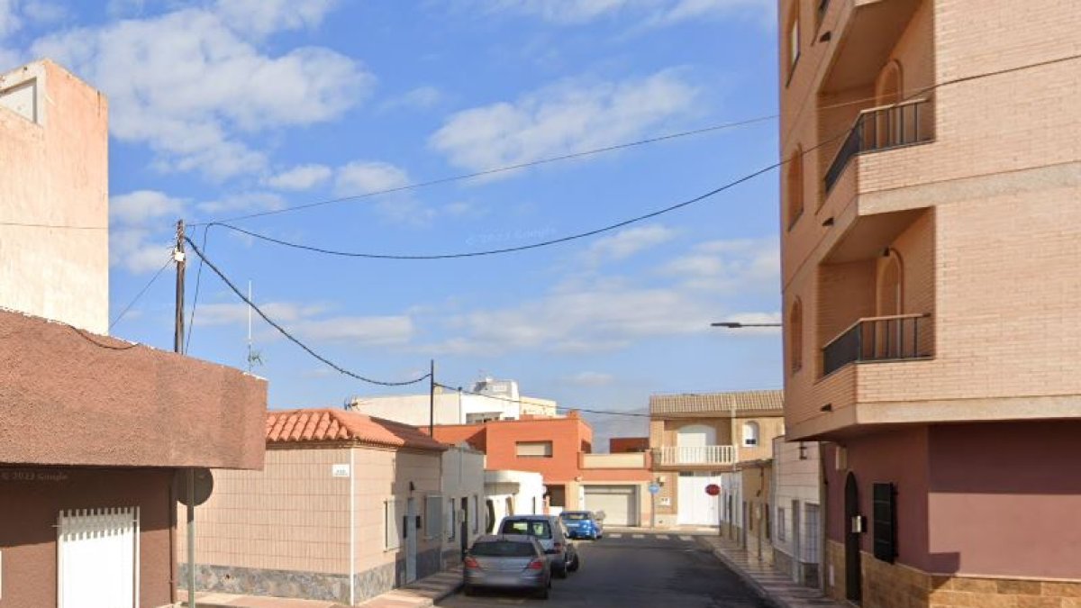 Calle Bilbao de Roquetas de Mar.