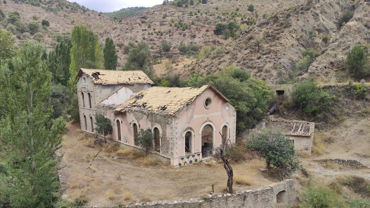 Central hidroeléctrica de Bayarque. Foto de Wikiloc.