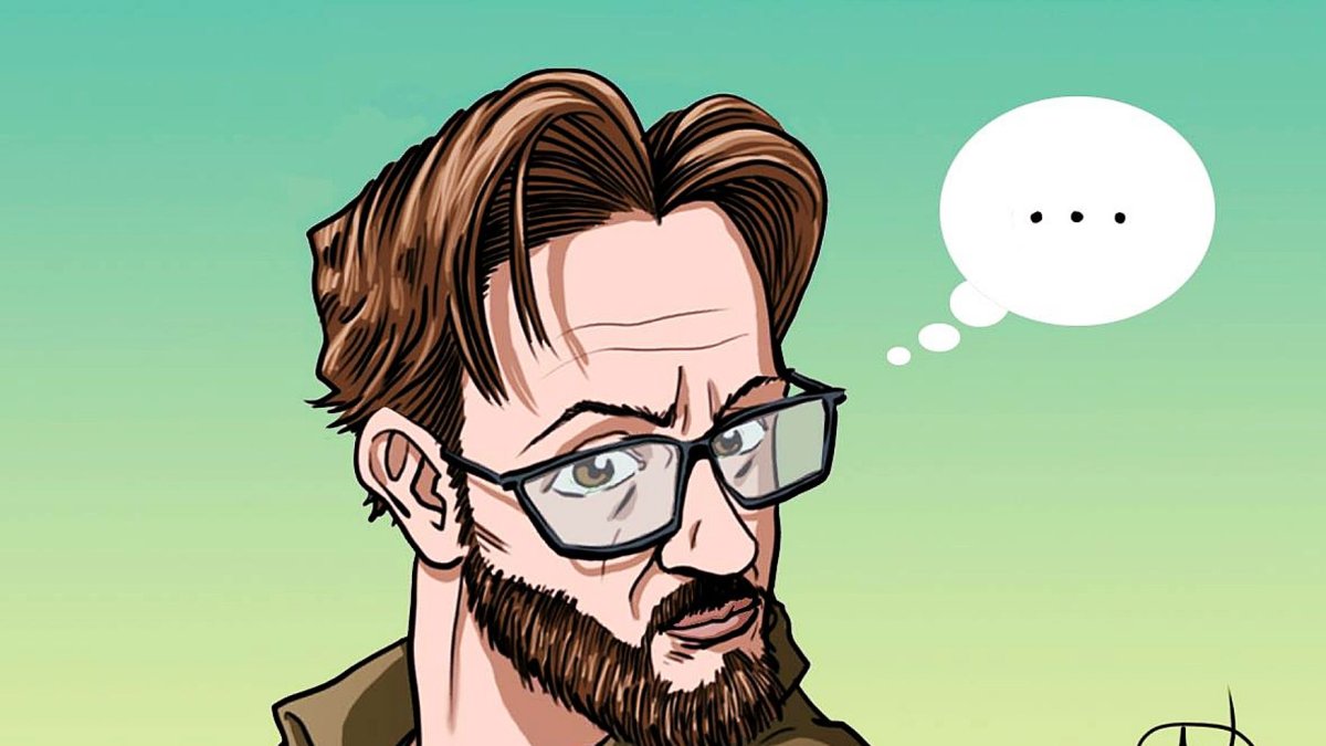 Manu M. Vidal, en un autorretrato publicado en su perfil de Facebook.