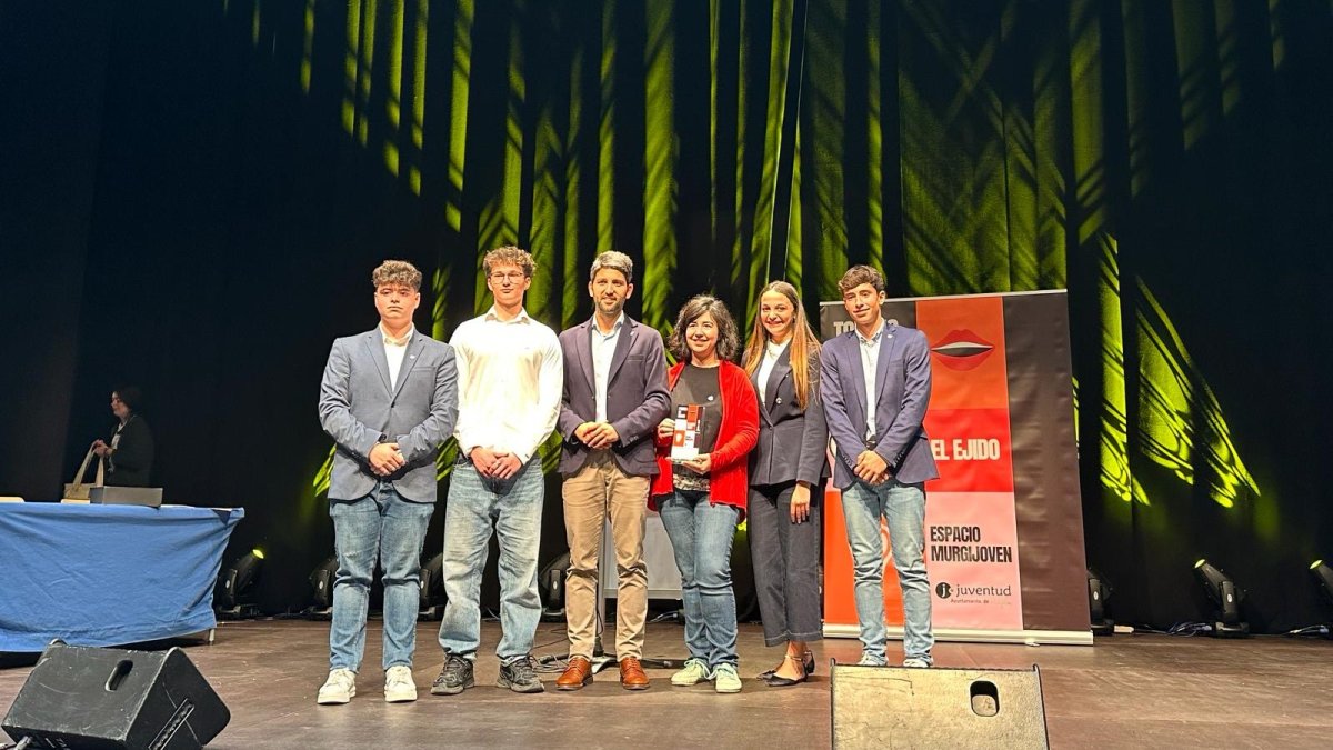 Equipo del IES Murgi, ganador en Bachillerato.