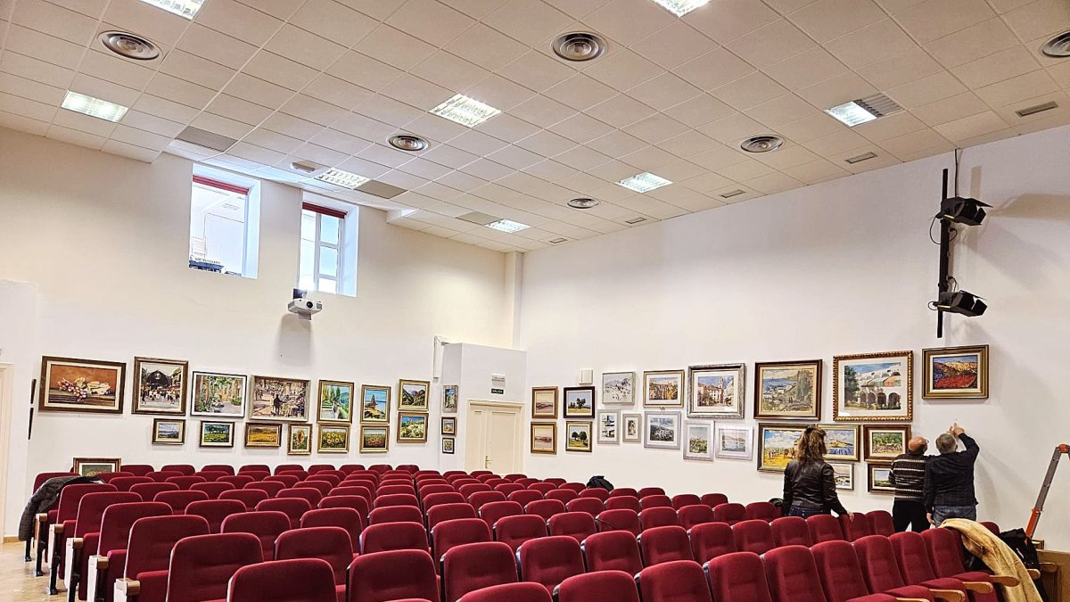 Sala de Exposiciones Permanentes en el museo de Chercos.
