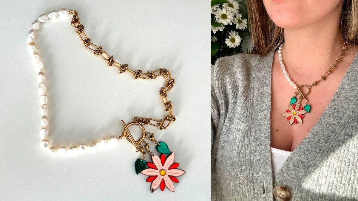 Collar fruto de la colaboración entre Dumidisai e Itta.