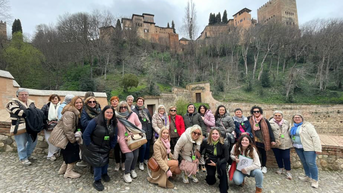 Un momento del viaje de la Mujer a Granada.