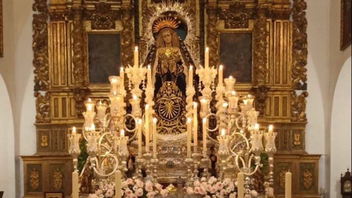 Imagen de la Soledad de cara a la fallida extraordinaria de diciembre.