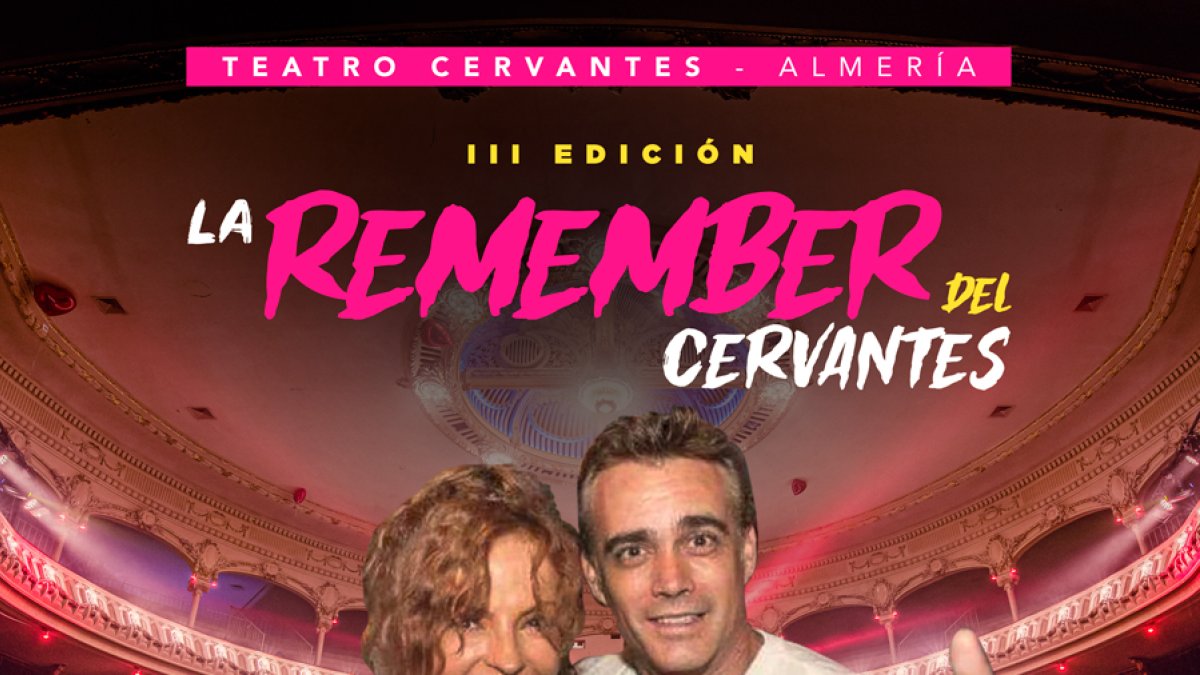 En el Teatro Cervantes de Almería.