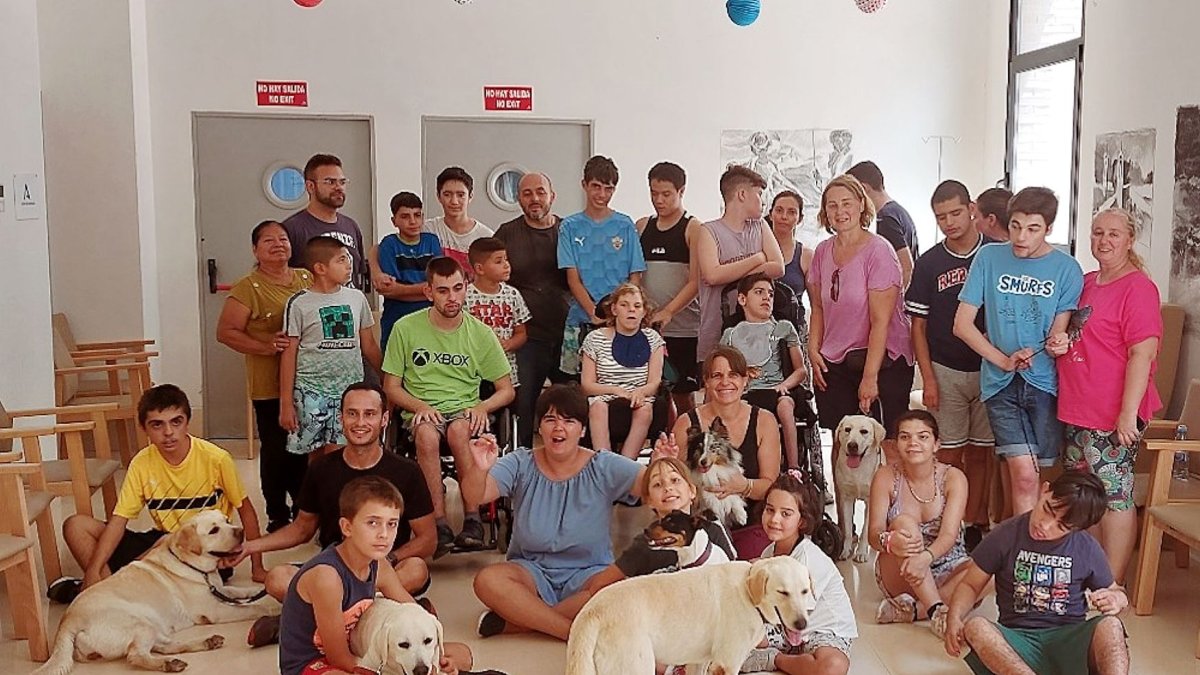 Los usuarios de la Asociación ANDA