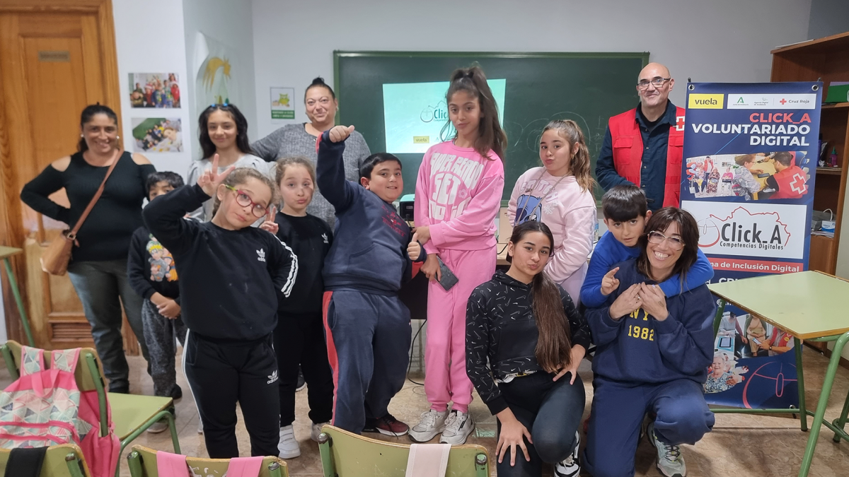 Los participantes en el taller.