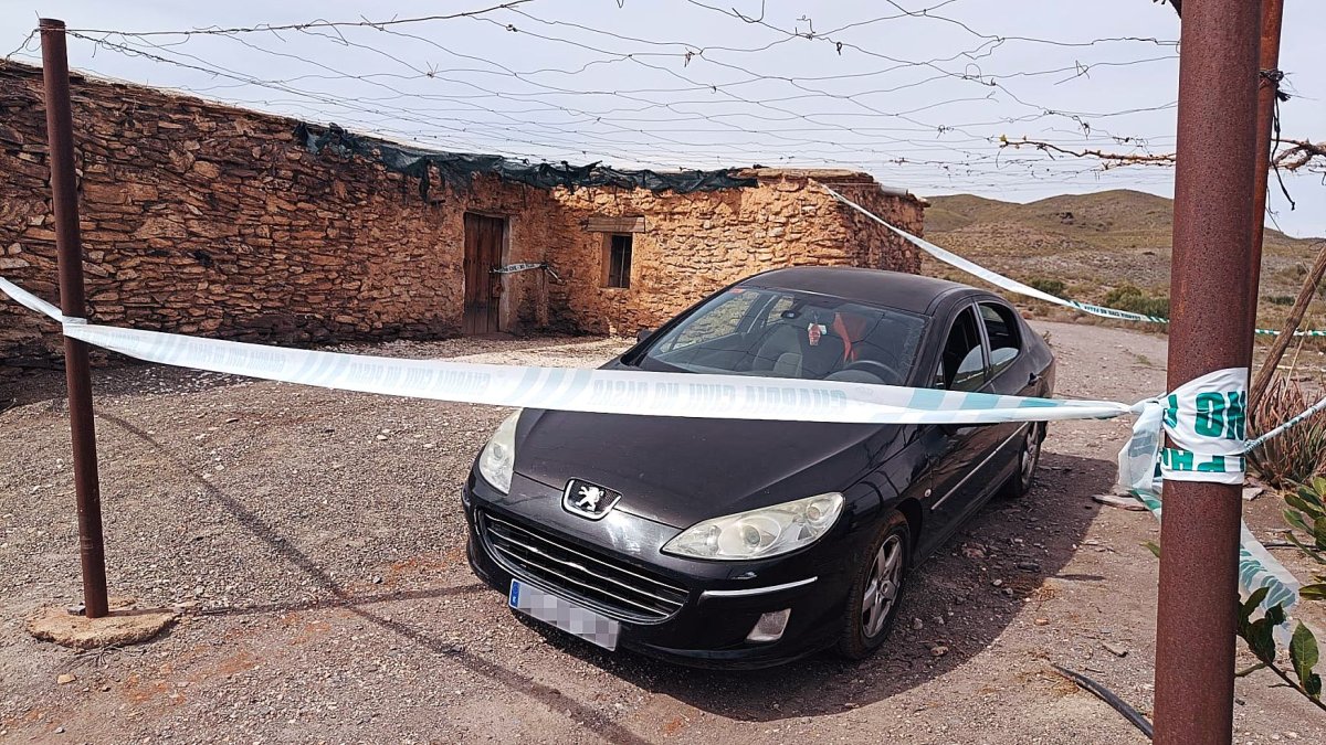 Lugar donde encontraron el cuerpo de las niñas.