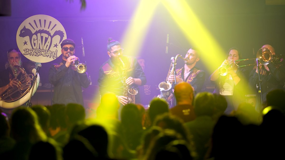 Gata Brass Band, el viernes en Berlín Social Club.