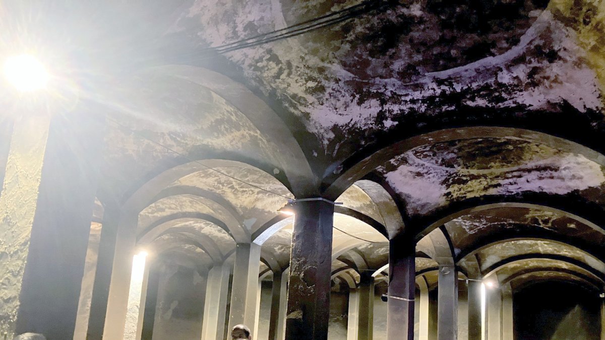 Los singulares depósitos de Santa Isabel se abren a las visitas cada cinco años.