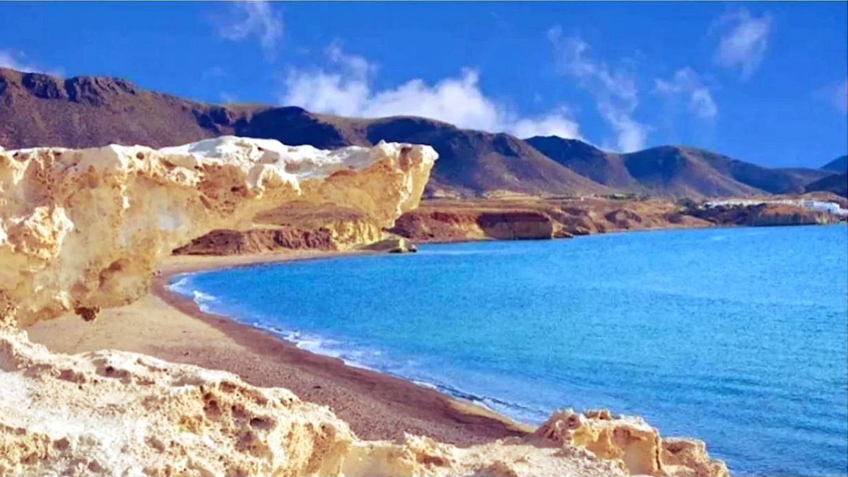 Duna fósil de Los Escullos.