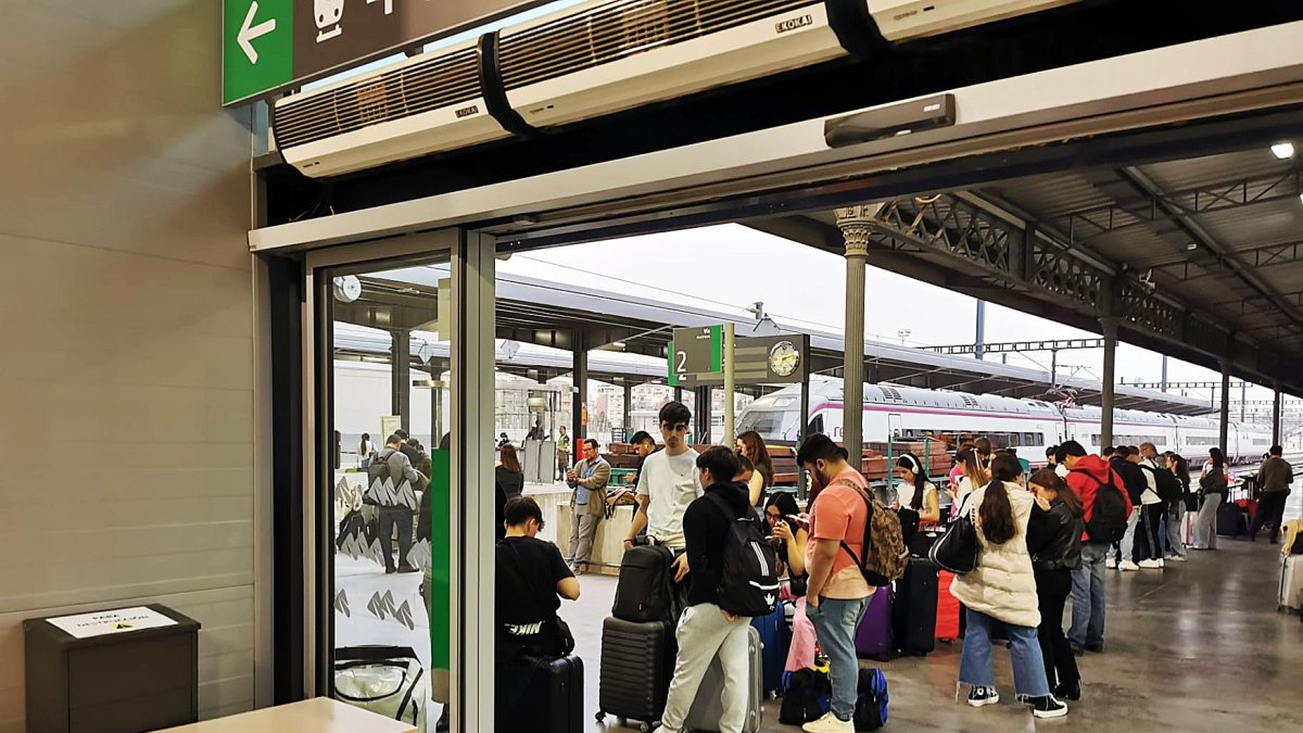 Imagen de este jueves tarde en Granada.